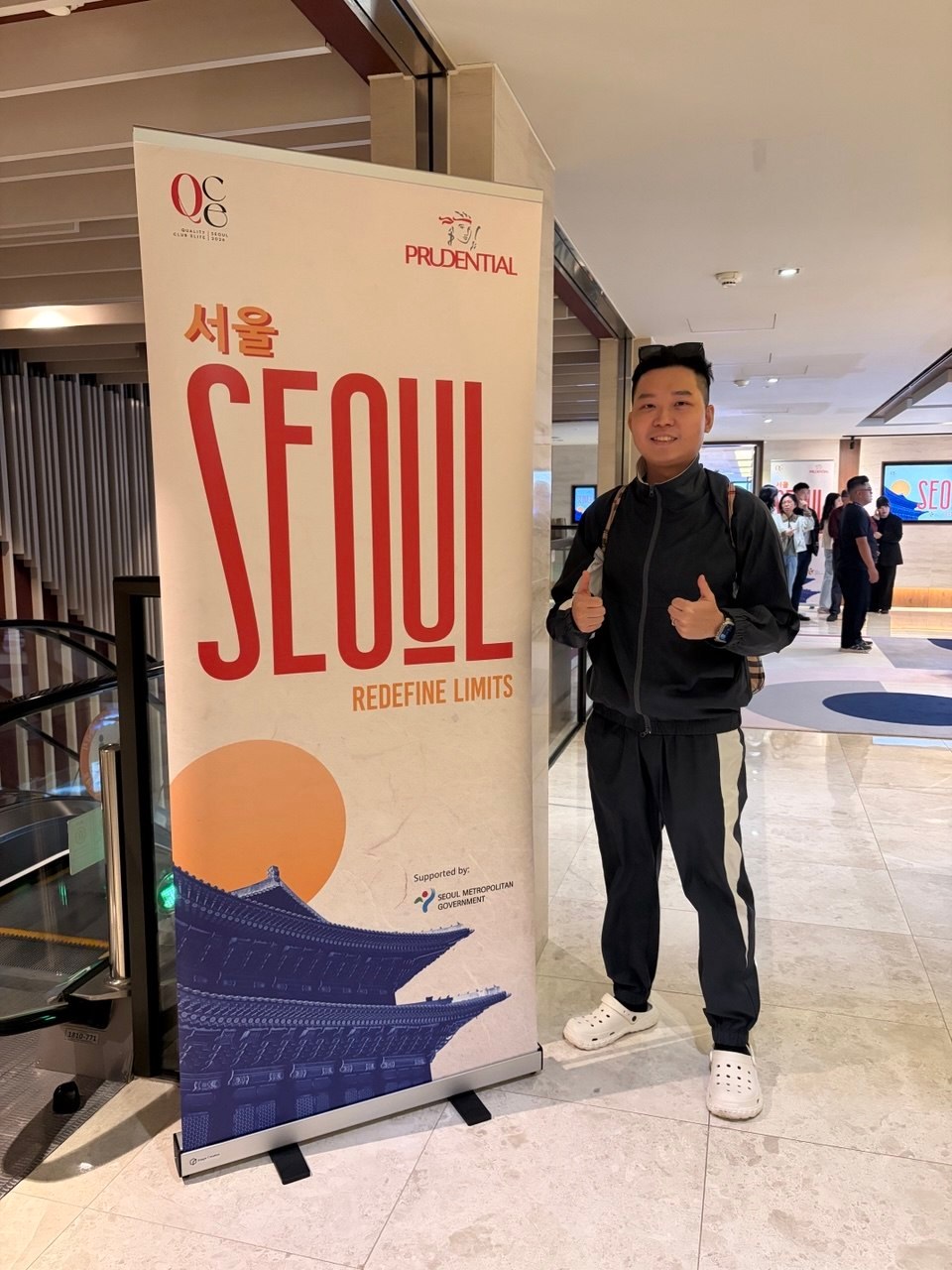 Alvin at the Seoul incentive trip